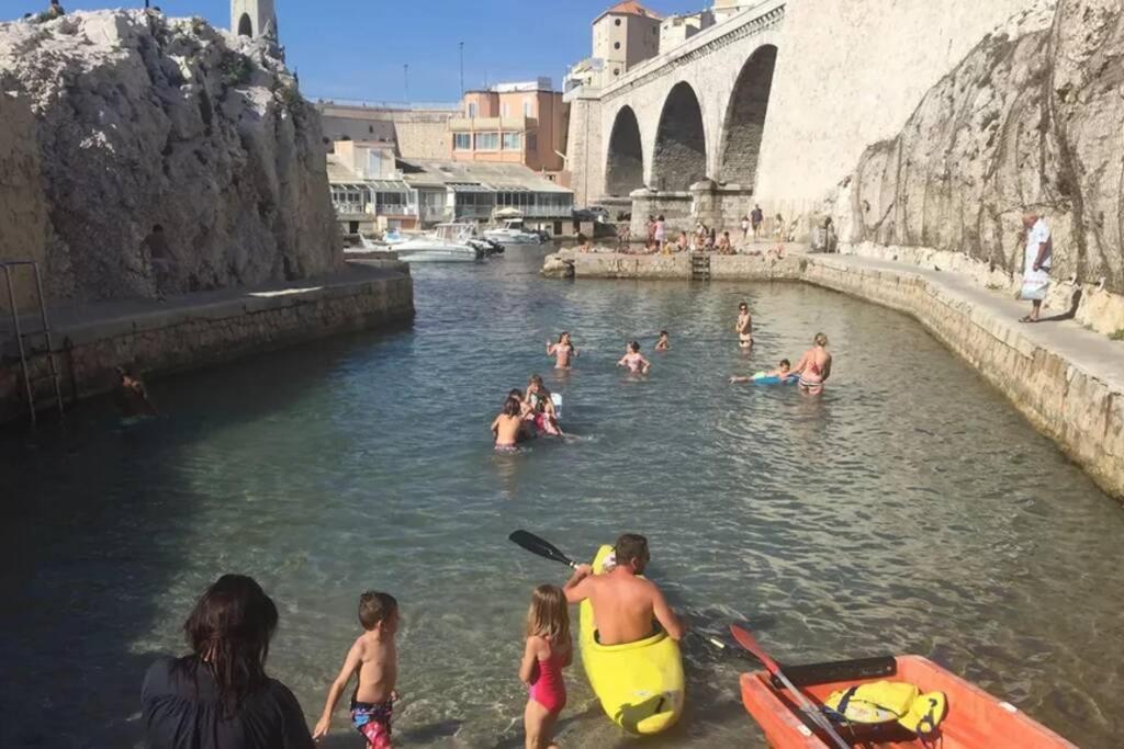Une Calanque Au Coeur De La Ville Marsella Exterior foto