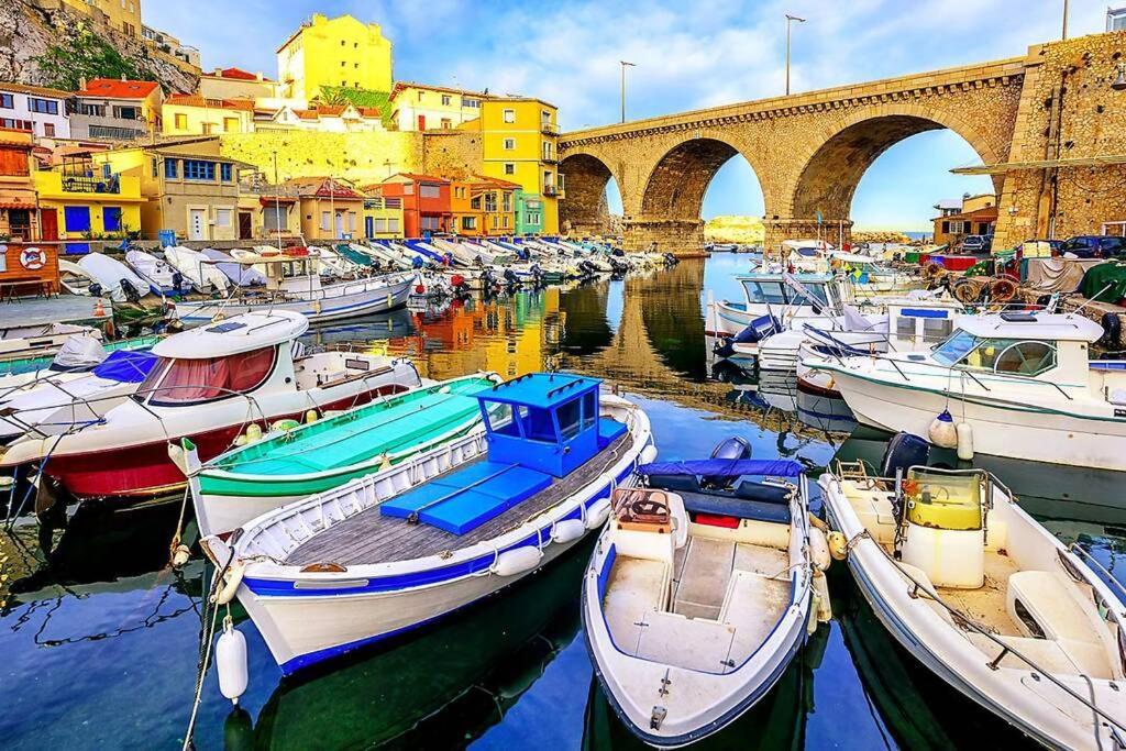Une Calanque Au Coeur De La Ville Marsella Exterior foto